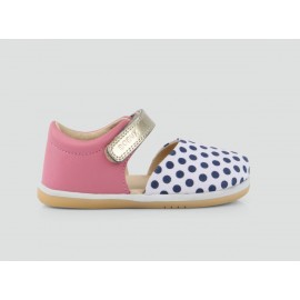 Bobux - I-Walk Peony/Spot Print Twist Sandal