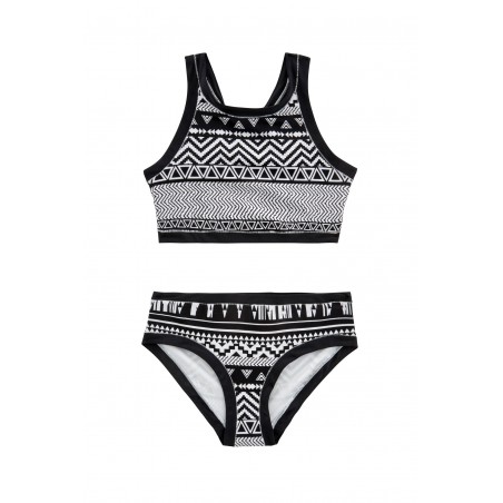 Seafolly - Jungle Geo Tankini - Black/White
