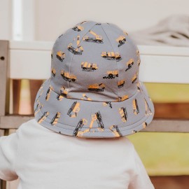 Bedhead Hats - Boys Toddler Bucket Hat Machinery Print