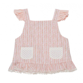 Soft Pink Pinafore Dress -...