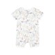 Bebe by Minihaha - Ellis Print Short Sleeve Zip Romper