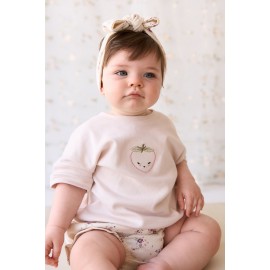 Jamie Kay - Pima Cotton Mimi Top - Rosewater Strawberry