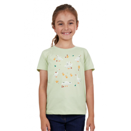 Thomas Cook Clothing - Girls Emma Short Sleeve Tee - Sage