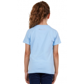 Thomas Cook Clothing - Girls Nicole Short Sleeve Tee - Light Blue