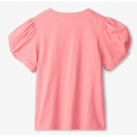 Hatley - Girls Sachet Pink Twisted Sleeve Tee