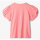Hatley - Girls Sachet Pink Twisted Sleeve Tee