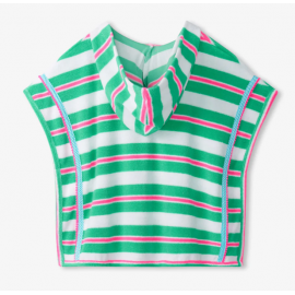 Hatley - Biscay Beach Hooded Coverup -Biscay Green