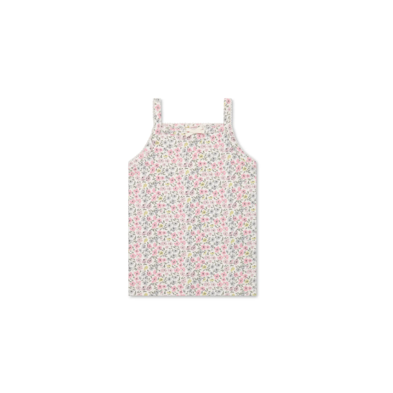 Jamie Kay - Organic Cotton Singlet - Fifi Mini Slightly Pink