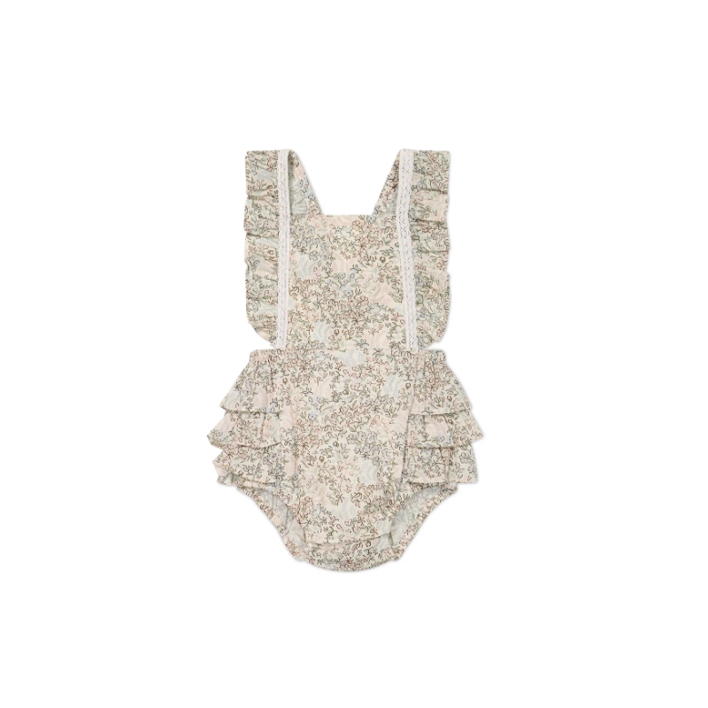 Organic Cotton Madeline Playsuit - April Harbour Organic Cotton Madeline Playsuit - April Harbour