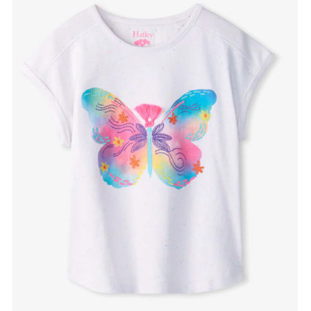 Hatley Australia - Girls Painted Butterfly Relaxed Tee