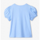 Hatley Australia - Girls Vista Blue Twisted Sleeve Tee