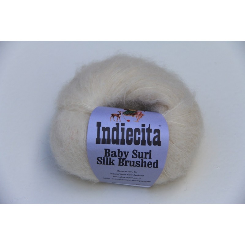 "Indiecita" Baby Suri Alpaca/Silk Brushed
