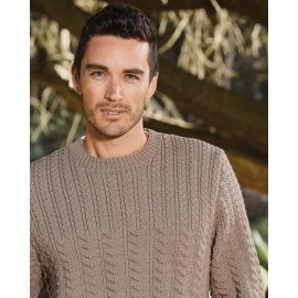 Australian Superfine Merino by Cleckheaton - Knitted Textured Pullover