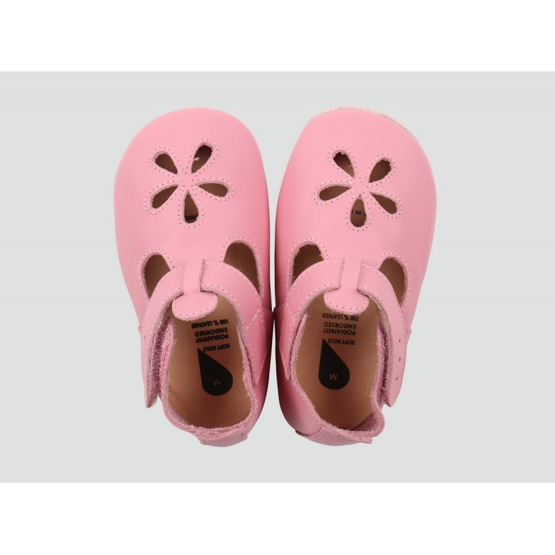Bobux - Softsole Lotus Flower Sandal Pink