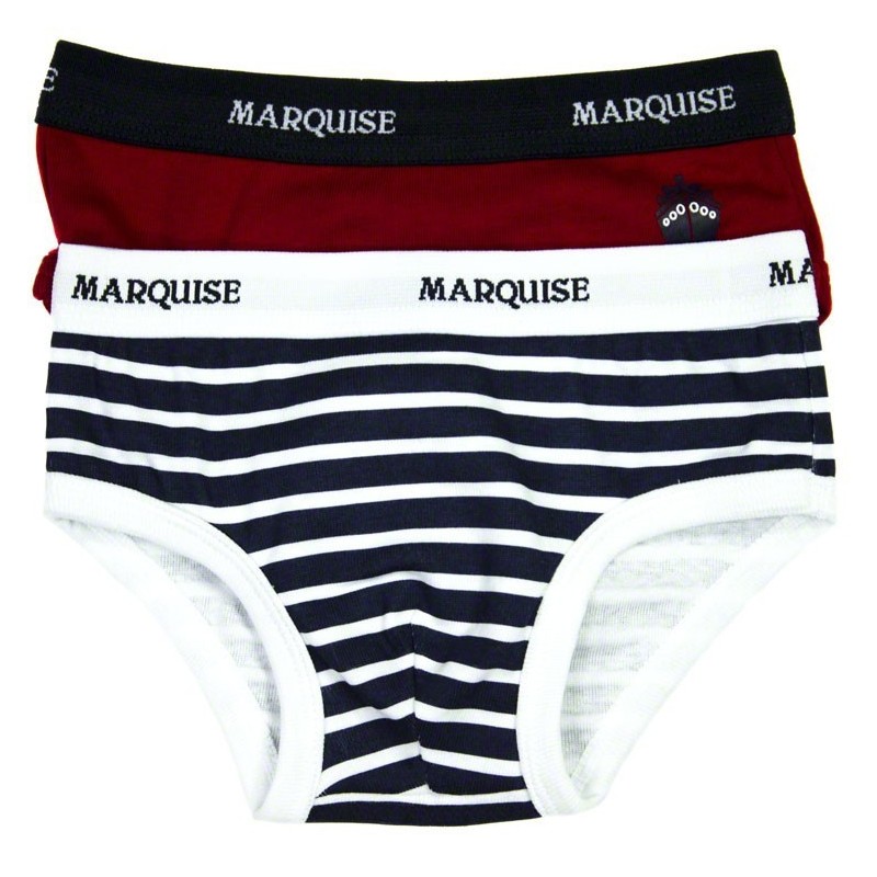 Marquise - 2 Pack Boys Underwear Sailboat Print